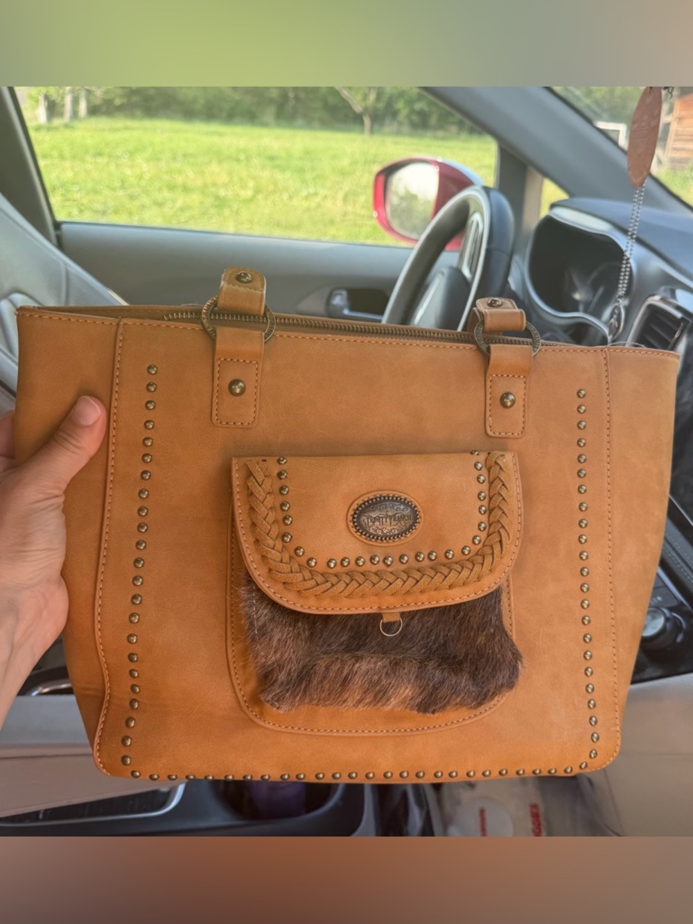 Montana West Trinity Ranch collection tote bag